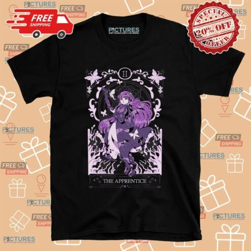 Fern Frieren Beyond Journey’s End The Apprentice Tarot Card T Shirt