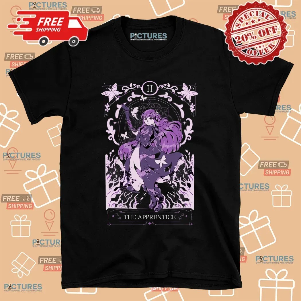 Fern Frieren Beyond Journey’s End The Apprentice Tarot Card T Shirt