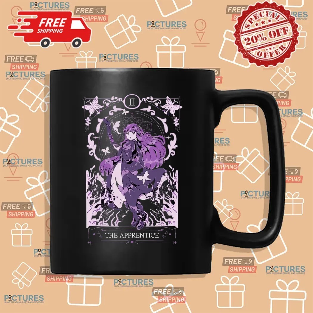 Fern Frieren Beyond Journey’s End The Apprentice Tarot Card T Shirt