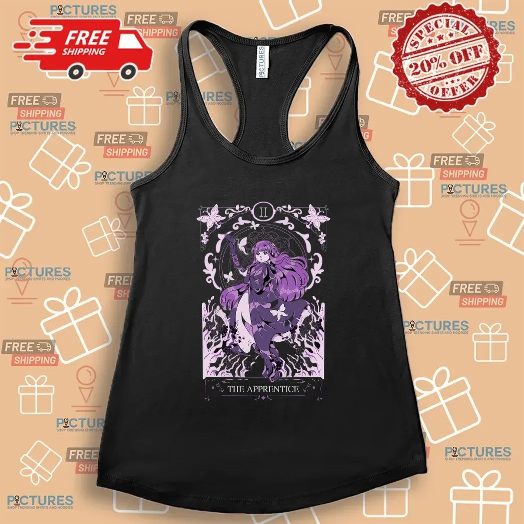 Fern Frieren Beyond Journey’s End The Apprentice Tarot Card T Shirt