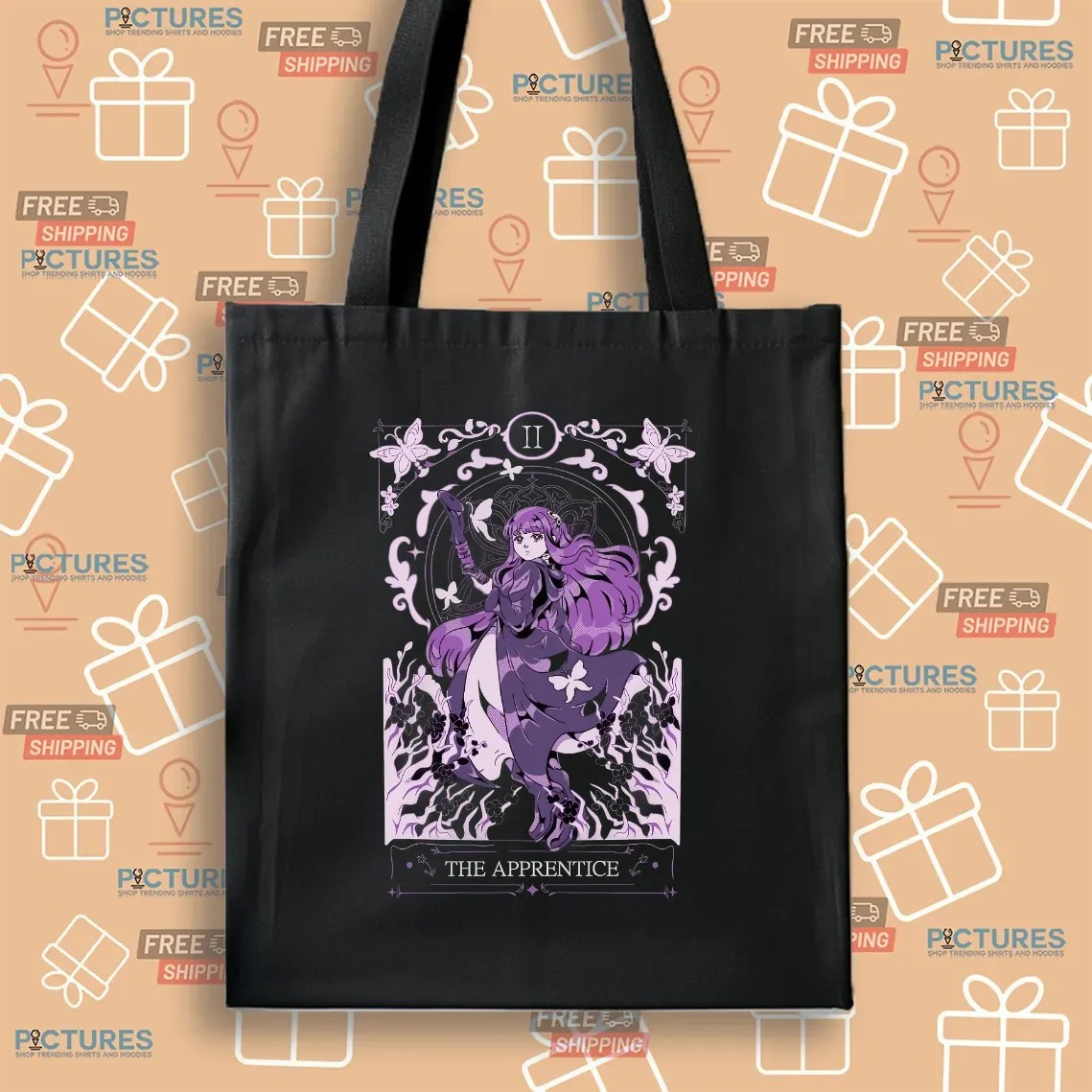Fern Frieren Beyond Journey’s End The Apprentice Tarot Card T Shirt