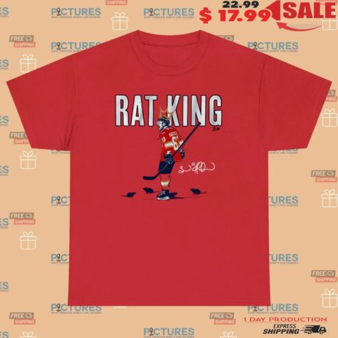 Florida Panthers Hockey Brad Marchand Rat King Signature T Shirt