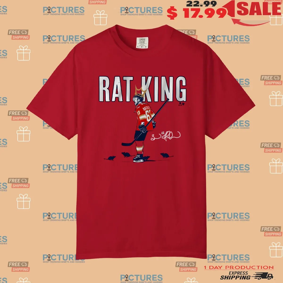 Florida Panthers Hockey Brad Marchand Rat King Signature T Shirt