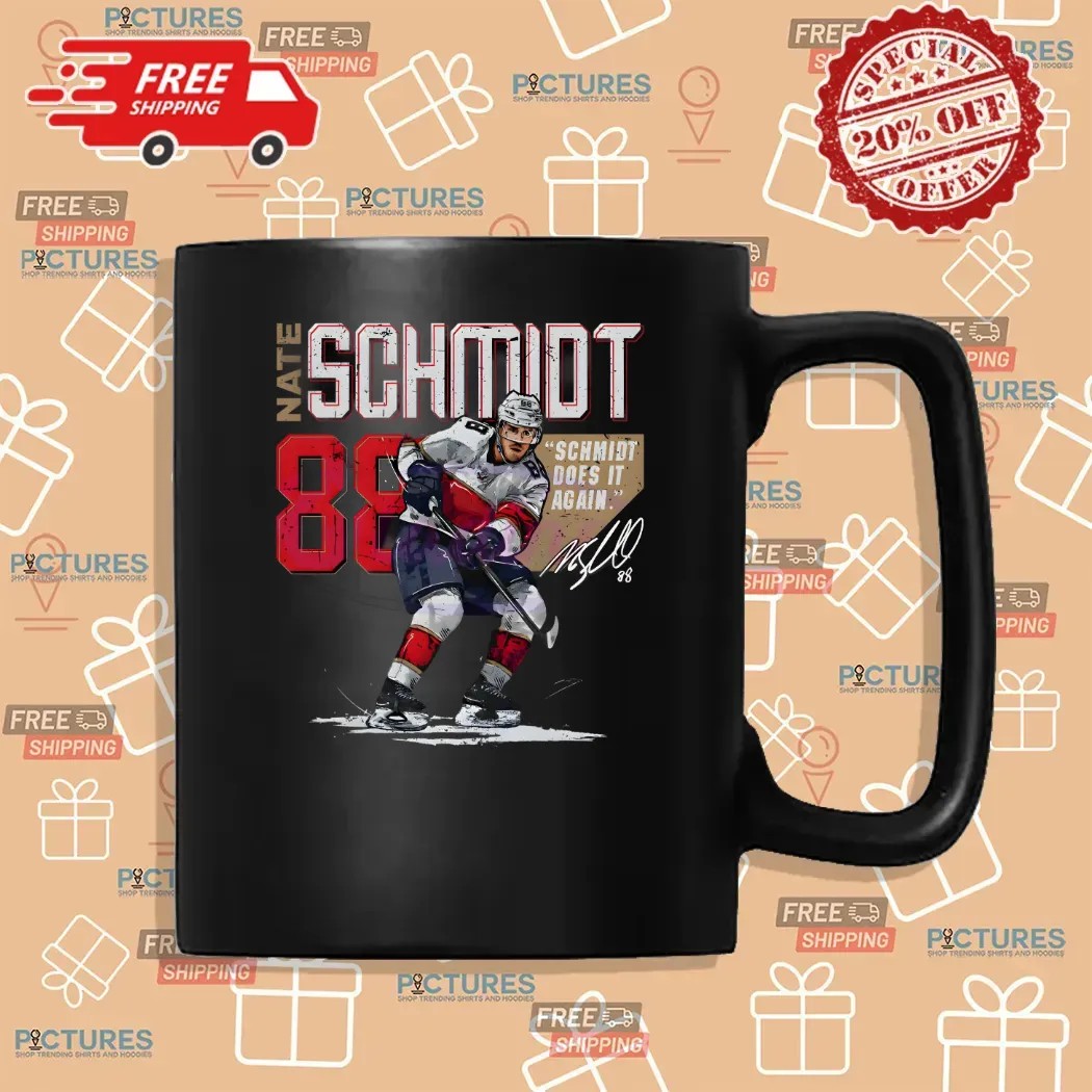 Florida Panthers Hockey Nate Schmidt Does It Again Signature T Shirt
