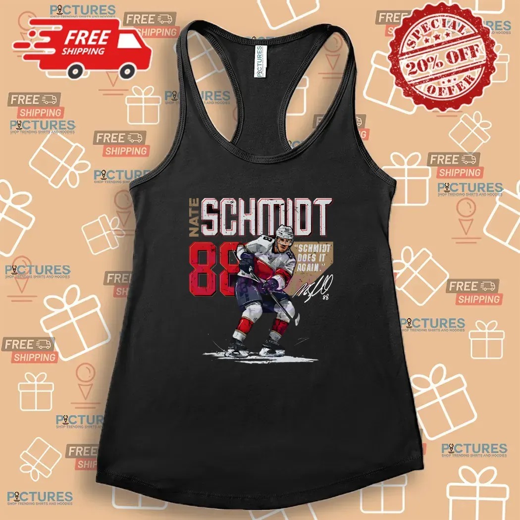 Florida Panthers Hockey Nate Schmidt Does It Again Signature T Shirt
