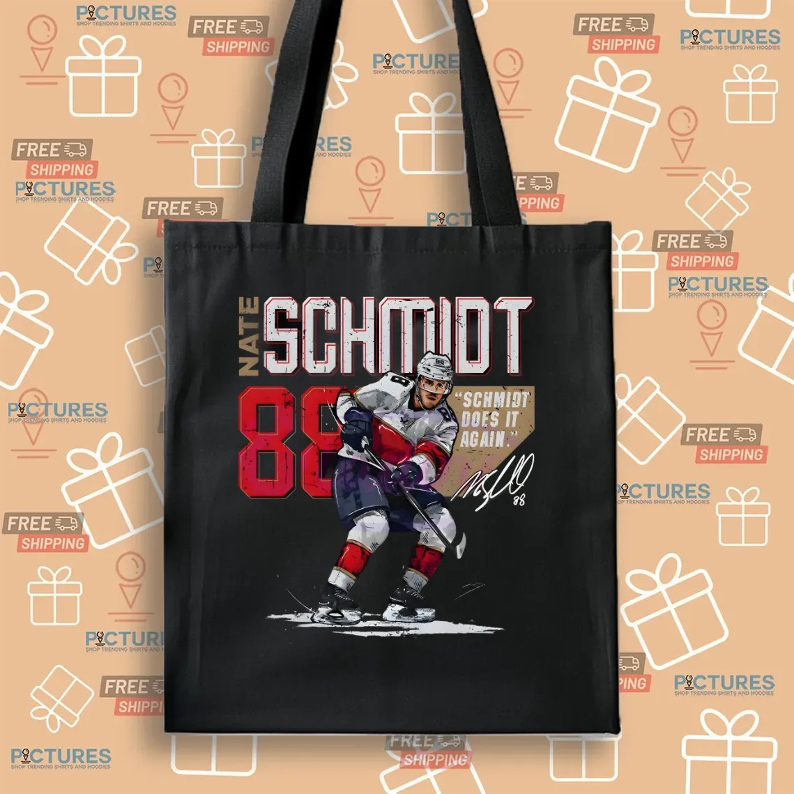 Florida Panthers Hockey Nate Schmidt Does It Again Signature T Shirt