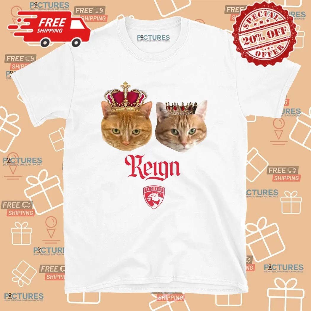 Florida Panthers Hockey Reign Coach's Cat T Shirt