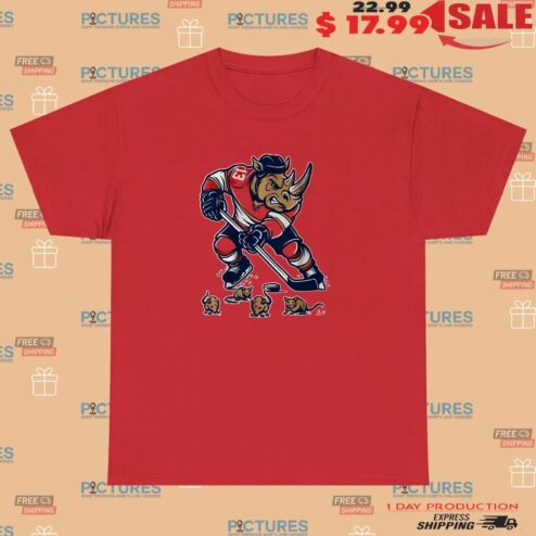 Florida Panthers Hockey Sam Reinhart Rhino Rats T Shirt