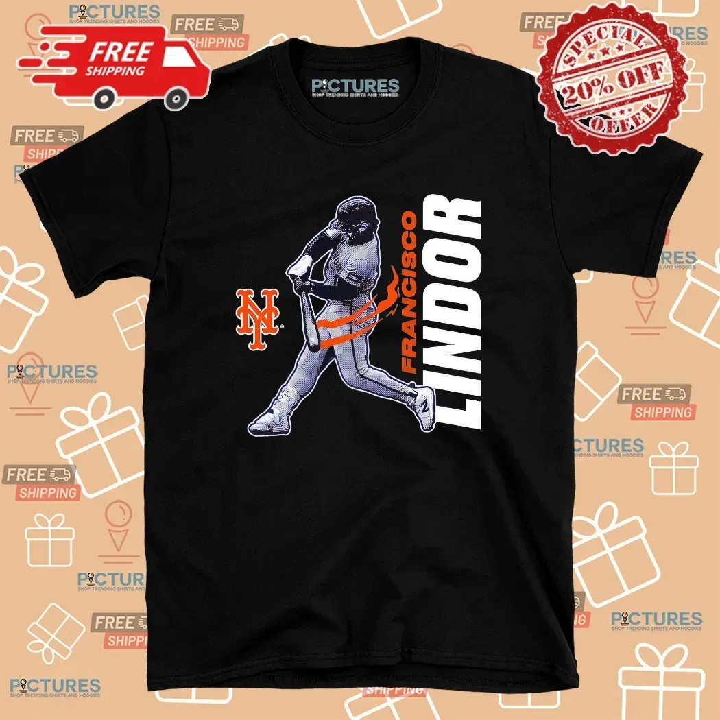 Francisco Lindor New York Mets Player Graphic T Shirt