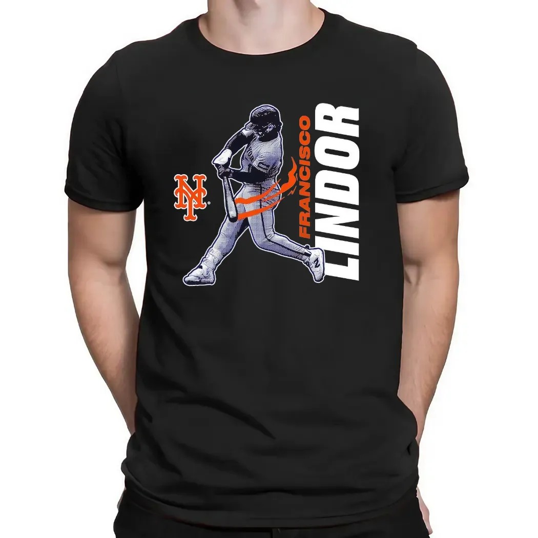 Francisco Lindor New York Mets Player Graphic T Shirt