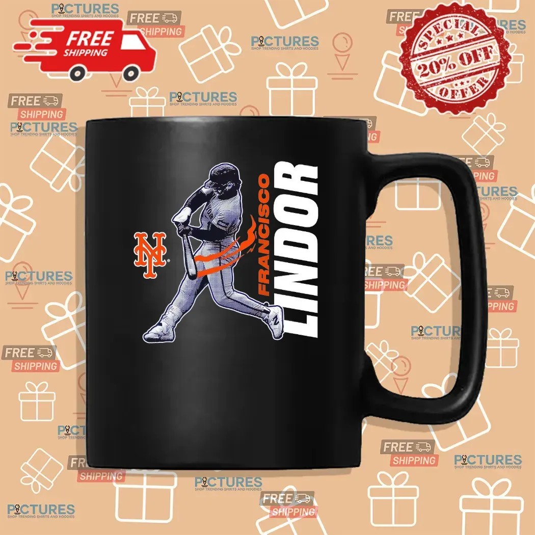 Francisco Lindor New York Mets Player Graphic T Shirt