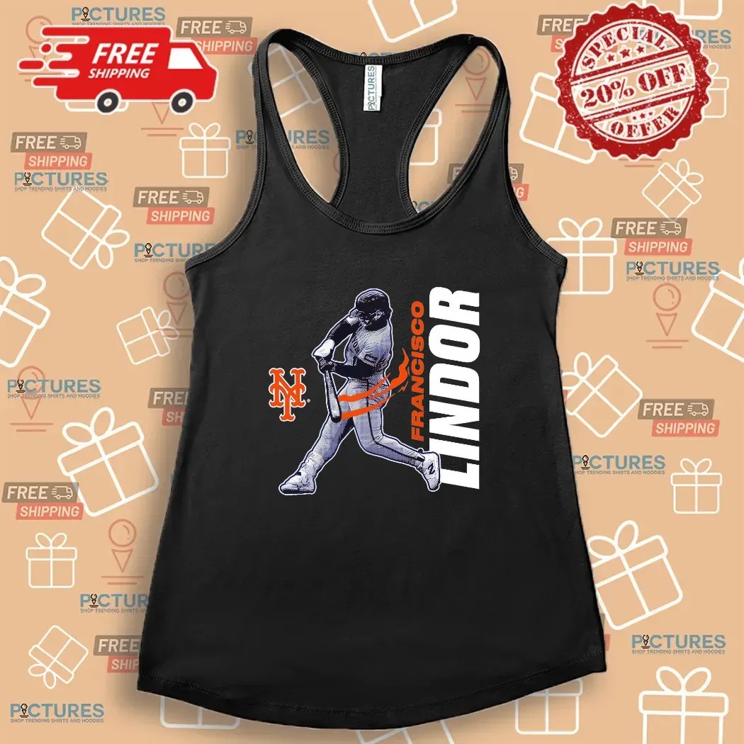 Francisco Lindor New York Mets Player Graphic T Shirt