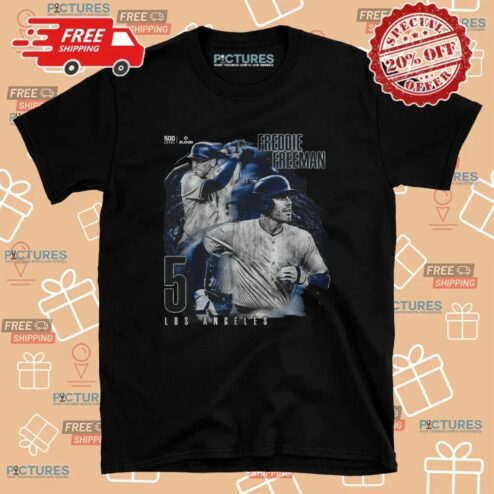 Freddie Freeman Los Angeles Dodgers Graphic T Shirt