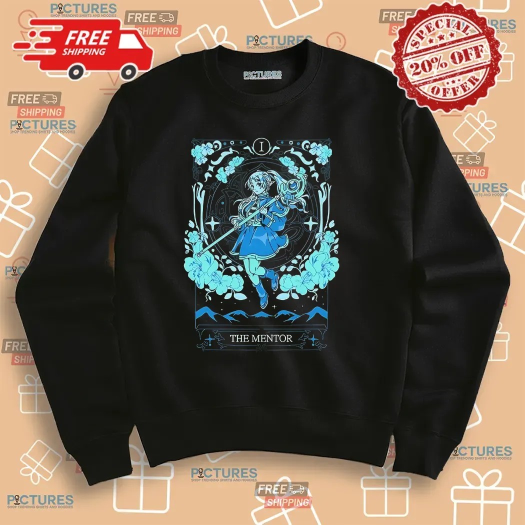 Frieren Frieren Beyond Journey’s End The Mentor Tarot Card T Shirt
