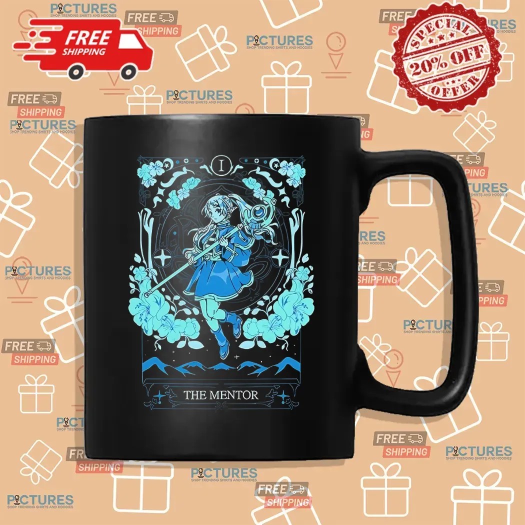 Frieren Frieren Beyond Journey’s End The Mentor Tarot Card T Shirt