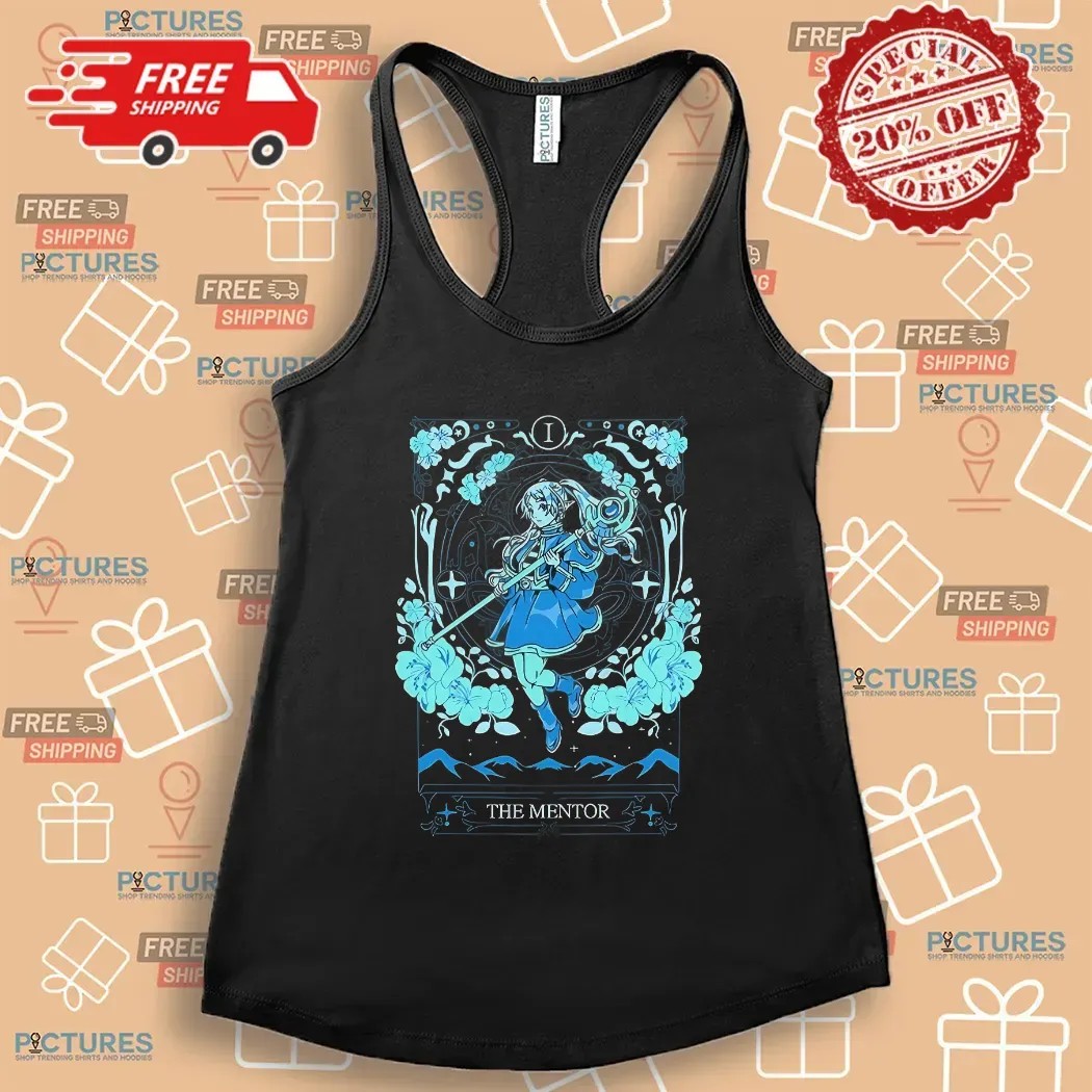 Frieren Frieren Beyond Journey’s End The Mentor Tarot Card T Shirt