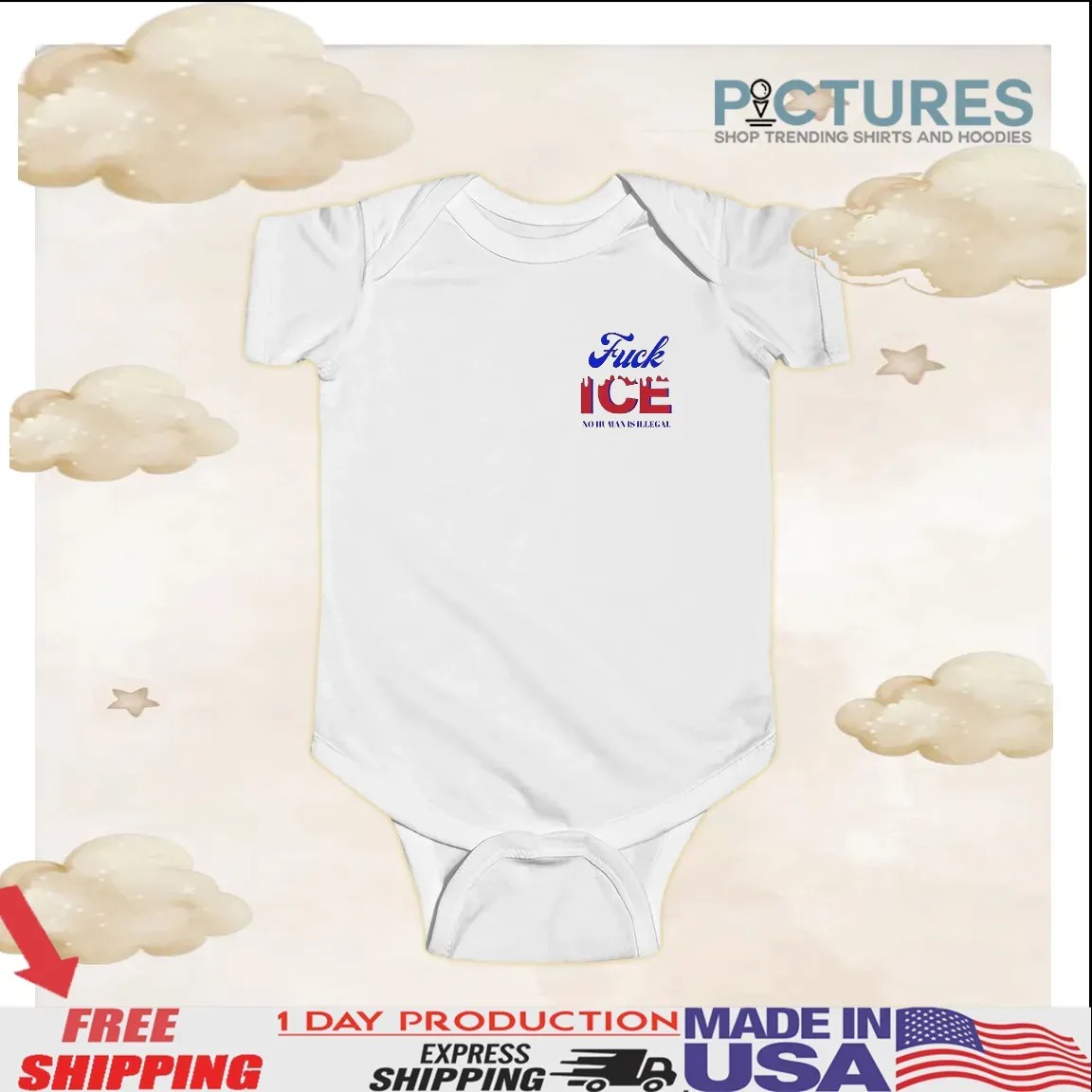 Fuck Ice No Human Is Illegal On Stolen Land T Shirt