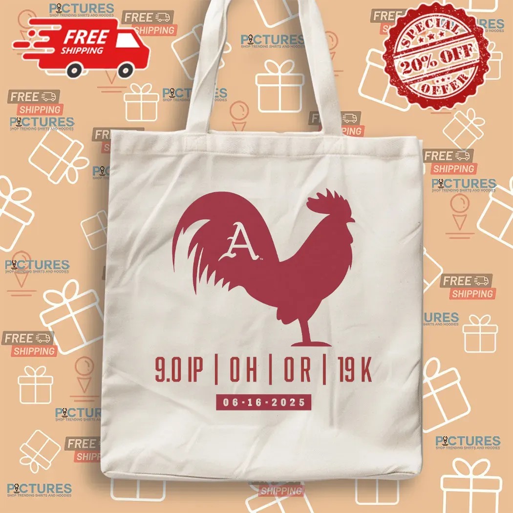 Gage Wood Arkansas Razorbacks Rooster No-hitter T Shirt Gage Wood Arkansas Razorbacks Rooster No-hitter T Shirt