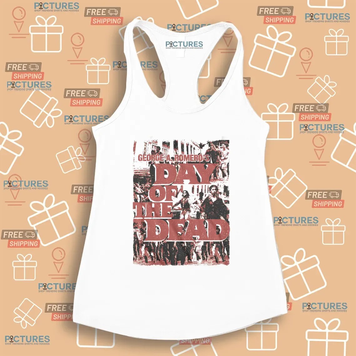 George A. Romero's Day of the Dead Zombies T Shirt