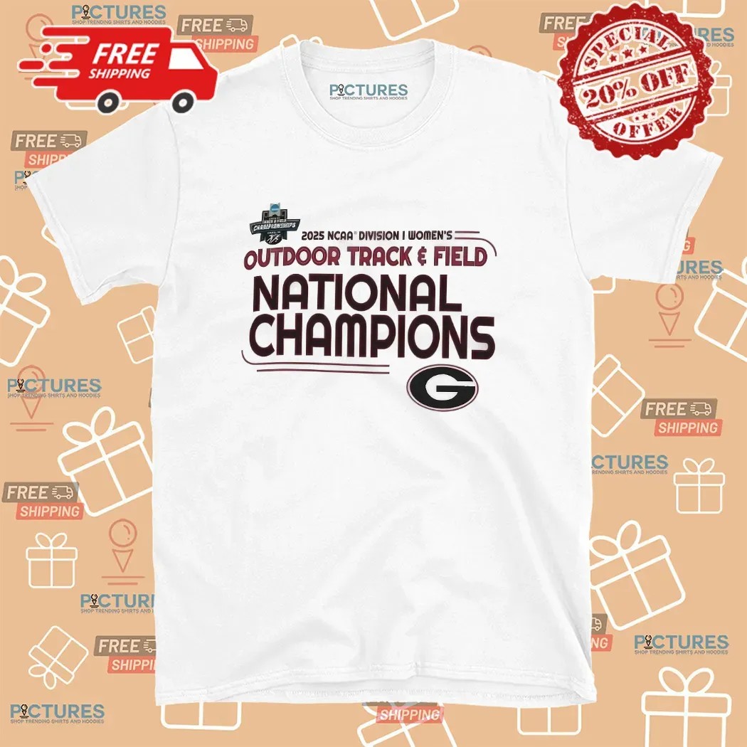 Georgia Bulldogs football 2025 NCAA Women’s Outdoor Track and Field National Champions T Shirt