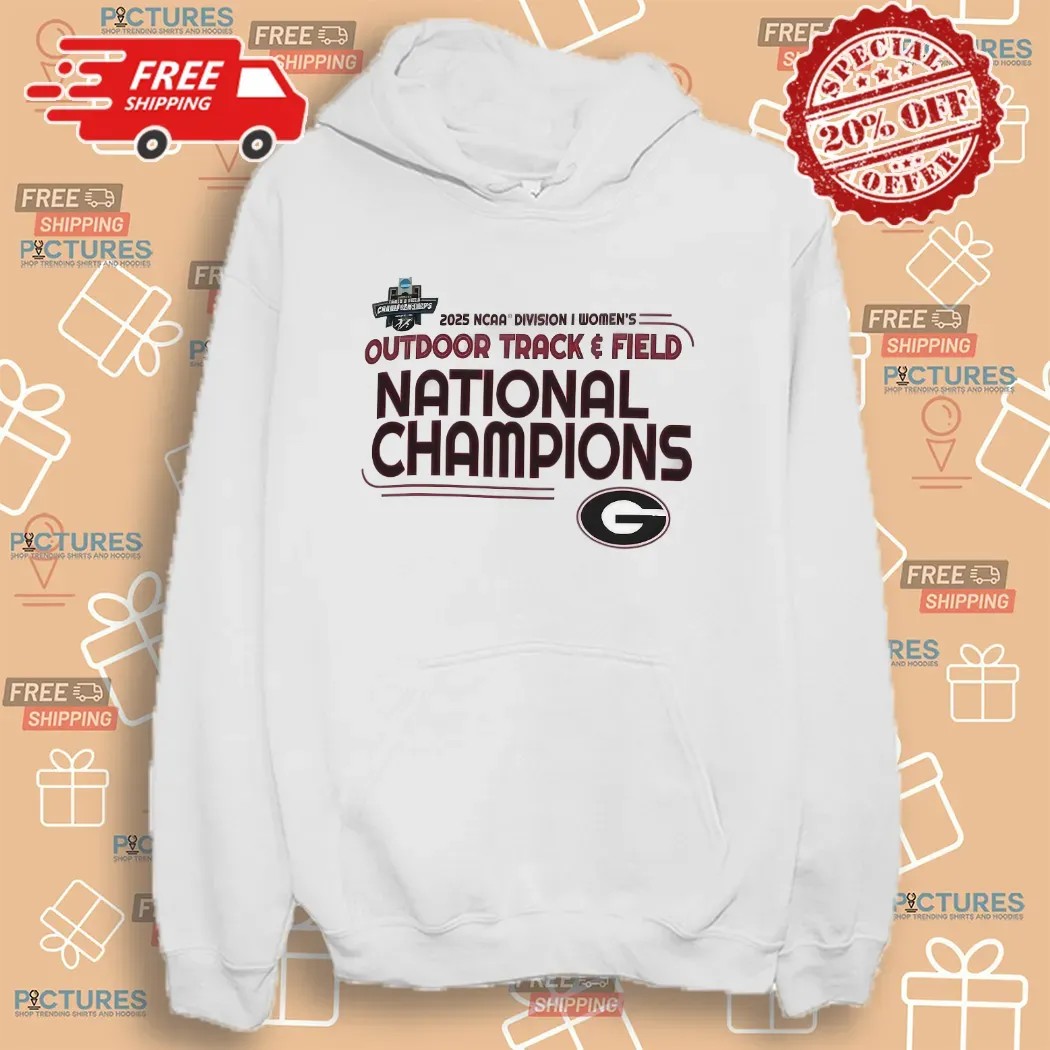 Georgia Bulldogs football 2025 NCAA Women’s Outdoor Track and Field National Champions T Shirt