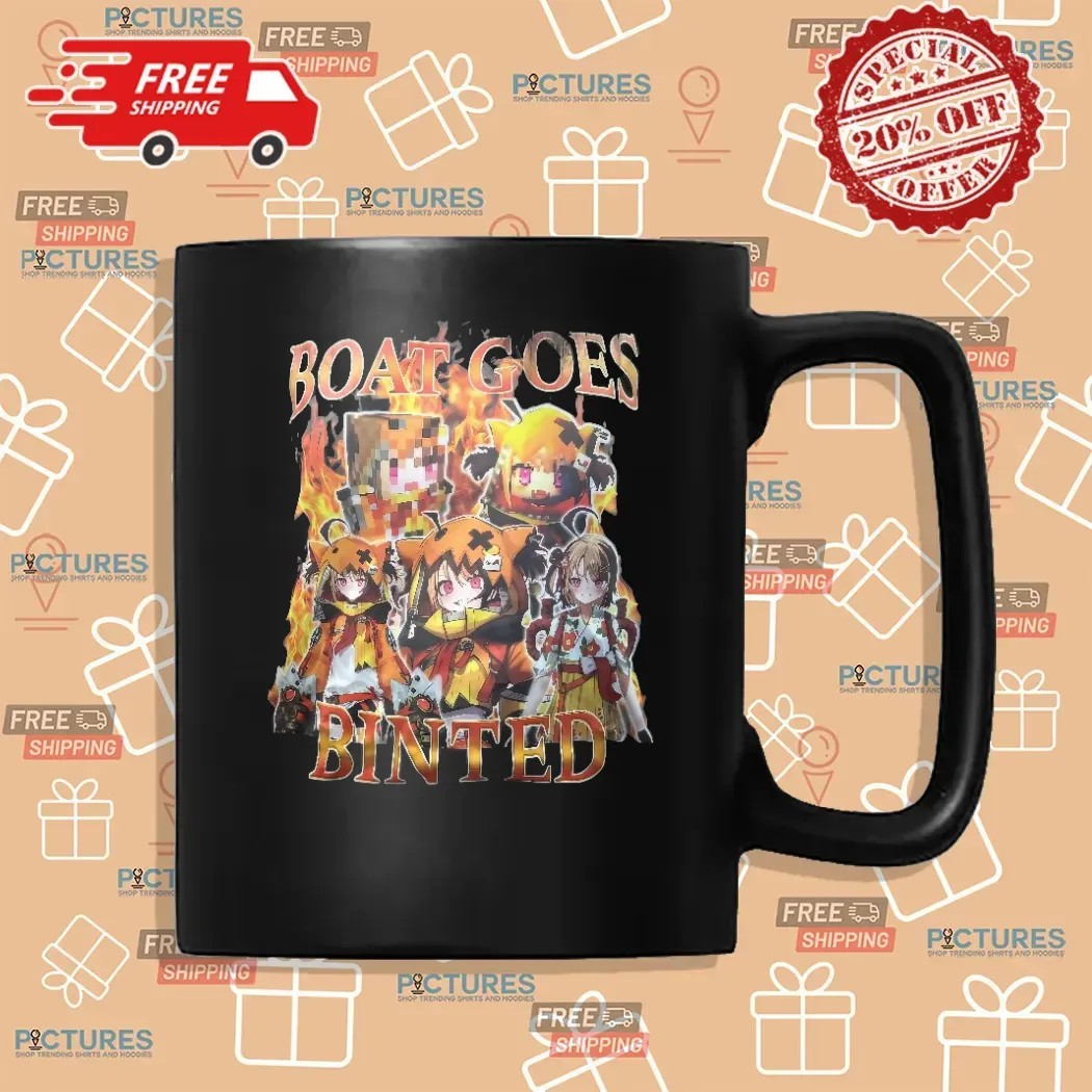 Gigi Murin Hololive Boat Goes Binted Vintage Bootleg T Shirt
