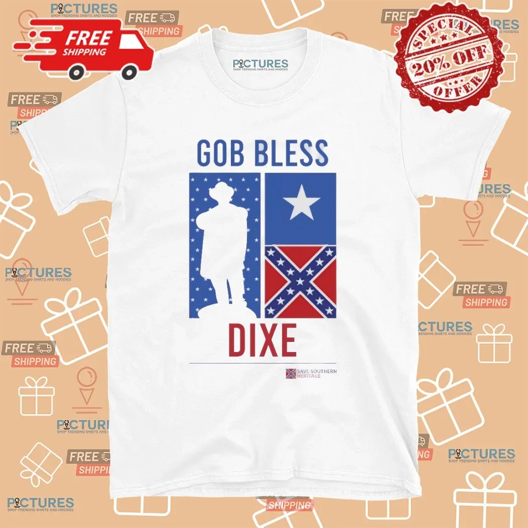 God Bless Dixie Save Southern Heritage T Shirt