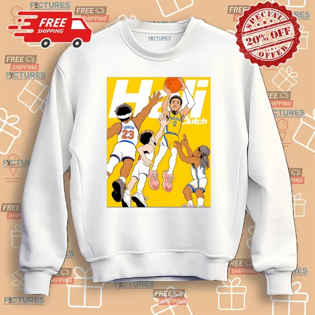 Hali Clutch Shot Tyrese Haliburton Indiana Pacers NBA Finals 2025 T Shirt