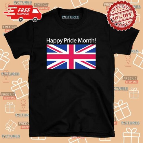 Happy Pride Month Usa Flag T Shirt