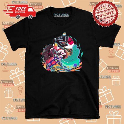 Hazbin Hotel Husk Angel Dust Happy Merry Pride Month T Shirt
