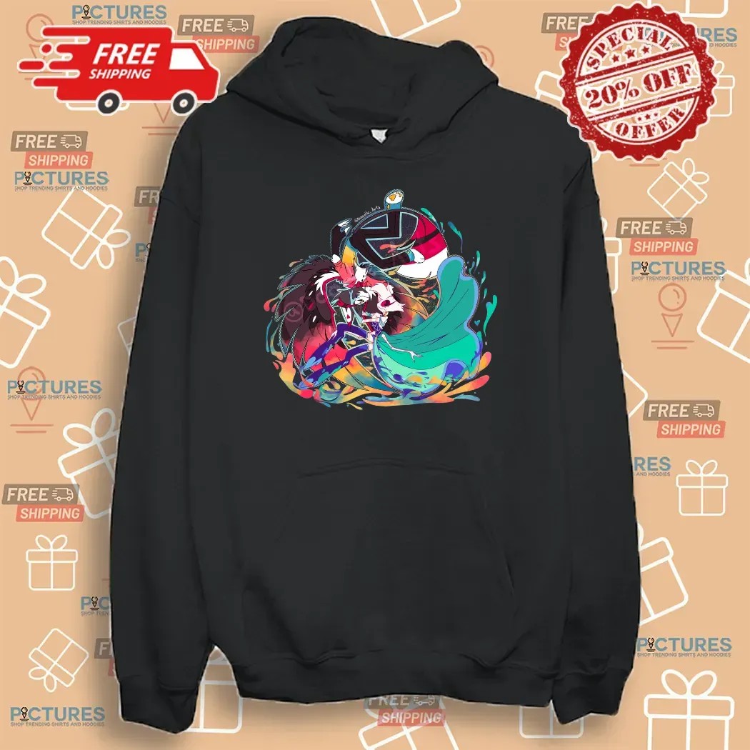 Hazbin Hotel Husk Angel Dust Happy Merry Pride Month T Shirt
