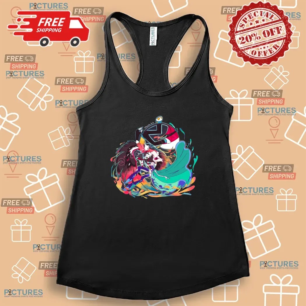 Hazbin Hotel Husk Angel Dust Happy Merry Pride Month T Shirt