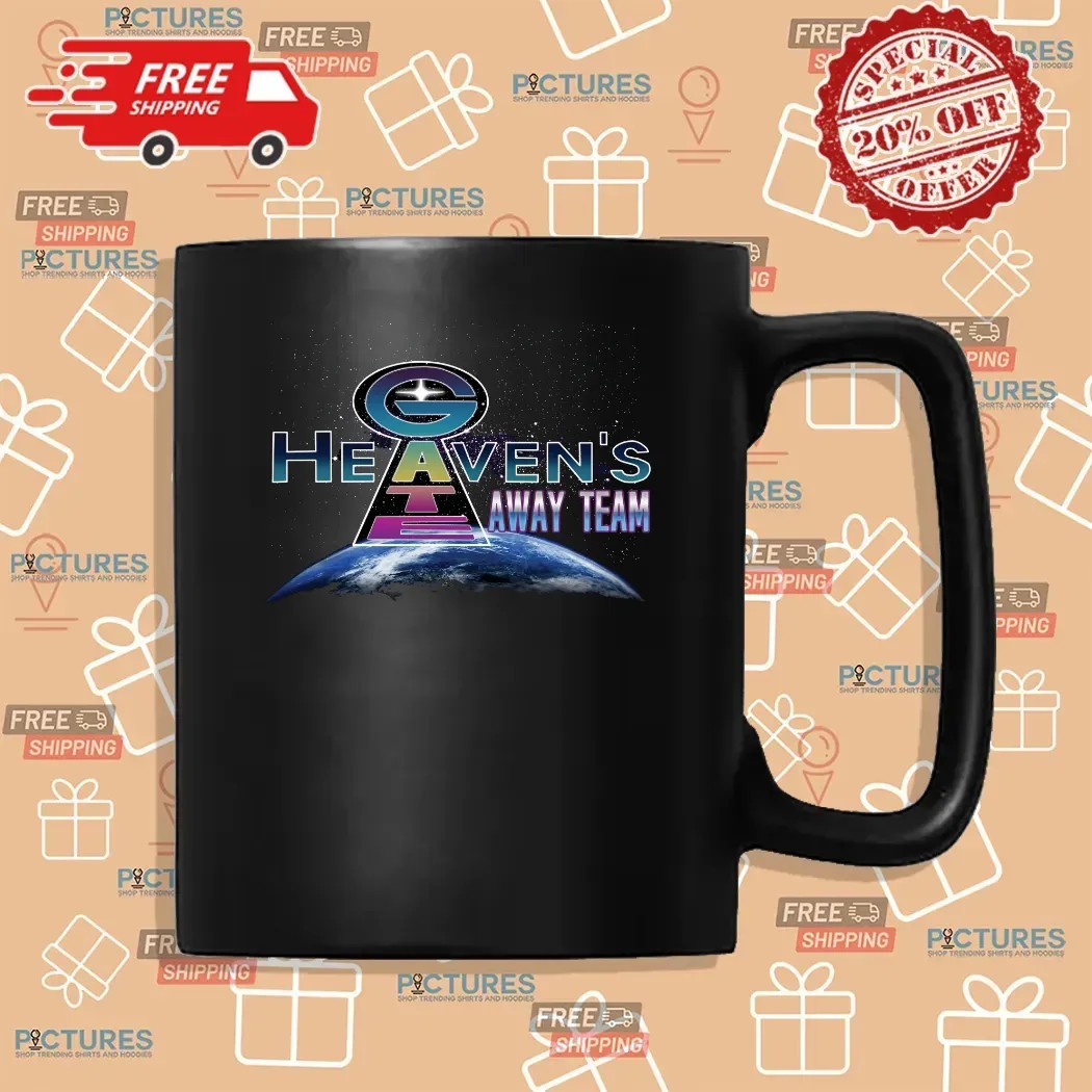 Heaven’s Gate Away Team Space Graphic T Shirt Heaven’s Gate Away Team Space Graphic T Shirt