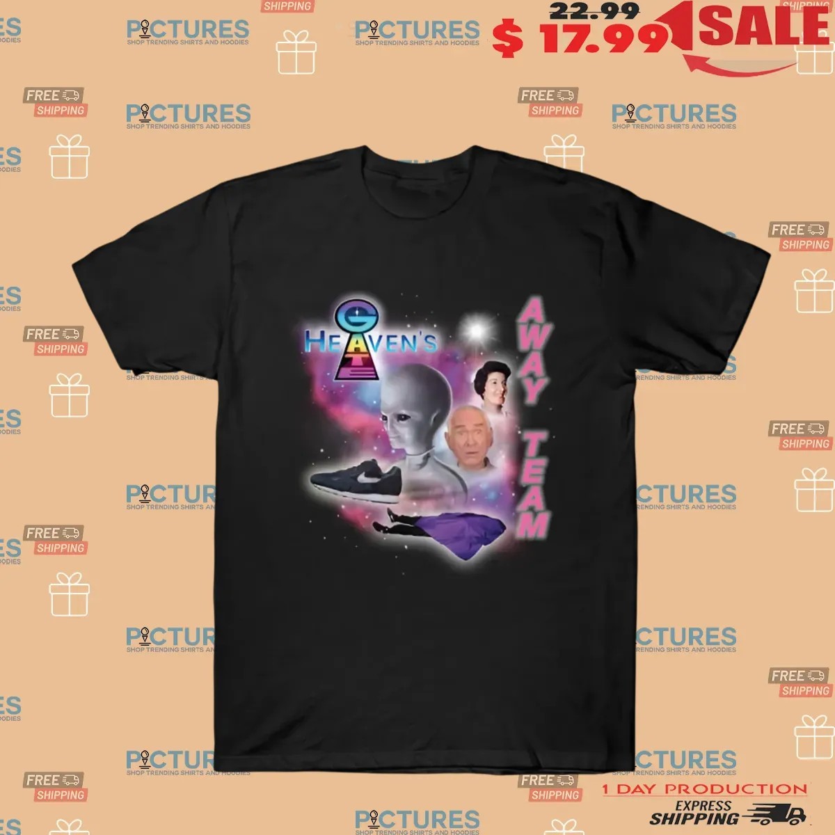 Heaven's Gate Away Team Vintage Bootleg T Shirt