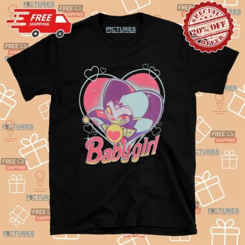 Helluva Boss Fizzarolli Babygirl Heart T Shirt