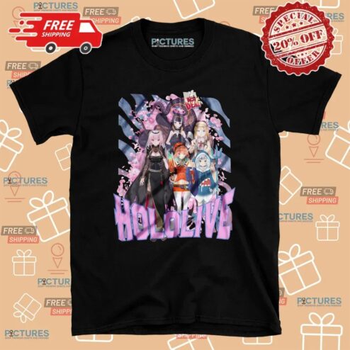 Hololive Myth Legacy Vintage Bootleg T Shirt