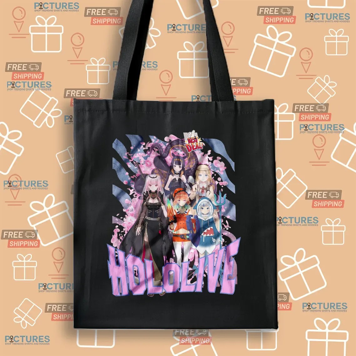 Hololive Myth Legacy Vintage Bootleg T Shirt