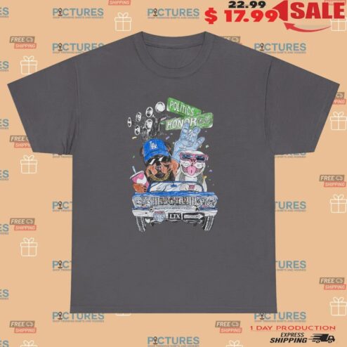 Honor Politics NOLA Street Dogs LA T Shirt