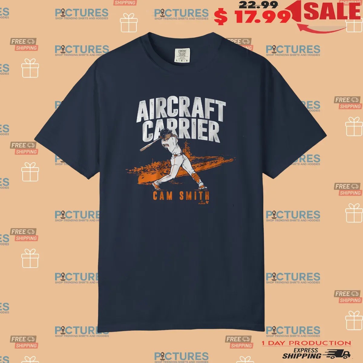 Houston Astros Cam Smith Aircraft Carrier T Shirt Houston Astros Cam Smith Aircraft Carrier T Shirt