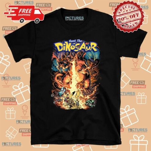 Hunt The Dinosaur Pokemon T Shirt