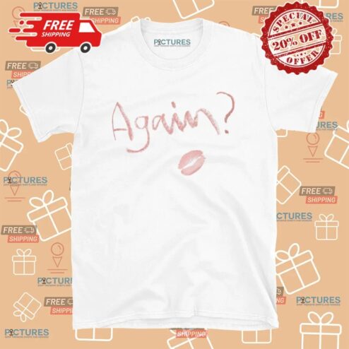Hyunjin Wearing Again Kiss T Shirt