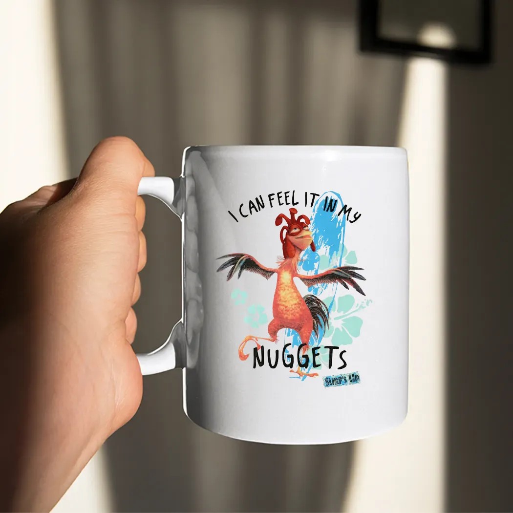 I Feel It In My Nuggets Surf's Up Chicken T Shirt