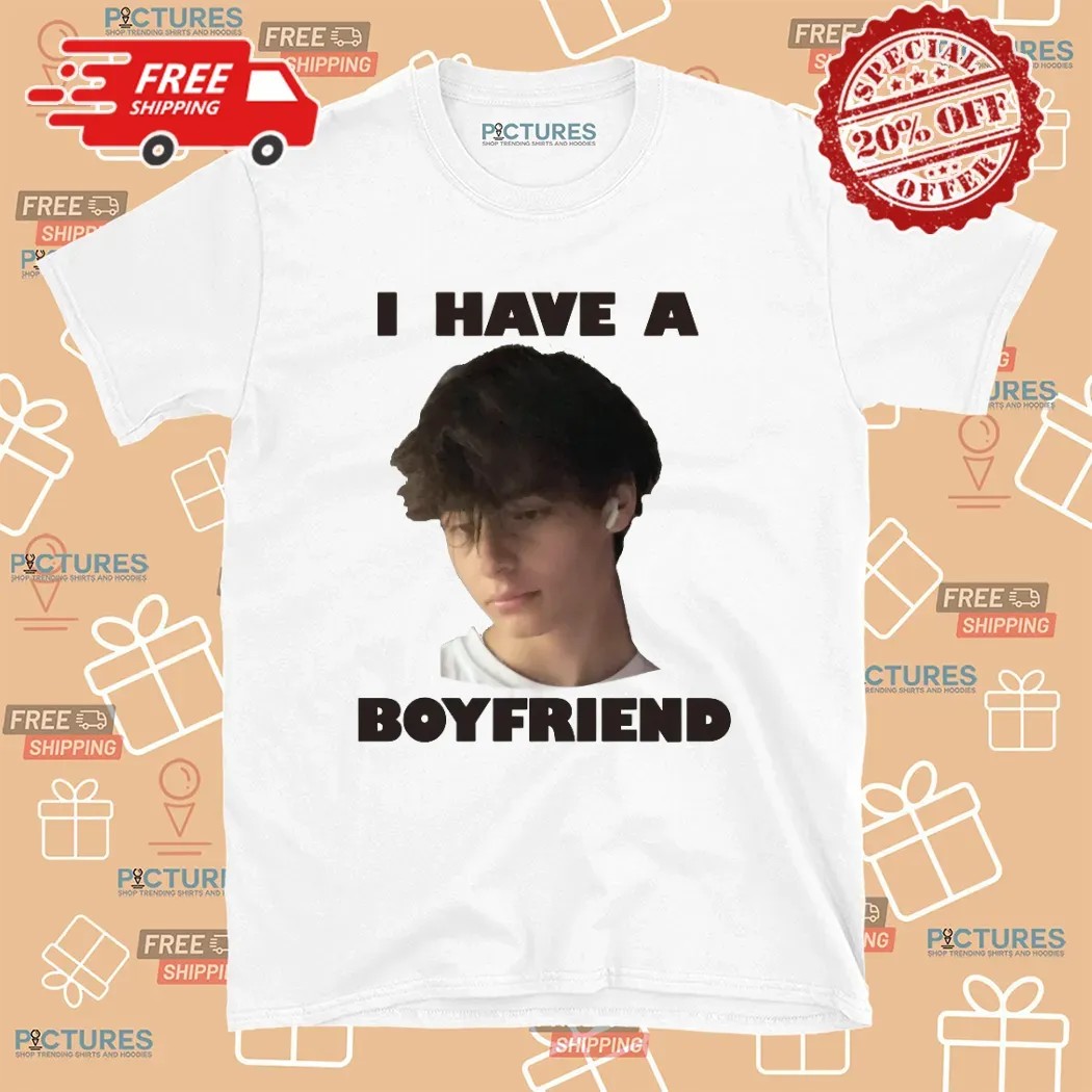 I Have A Boyfriend Customized Couple T Shirt