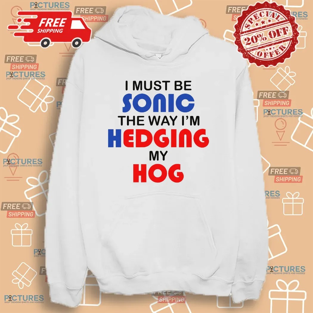 I Must Be Sonic The Way I'm Hedging My Hog Game Lover T Shirt