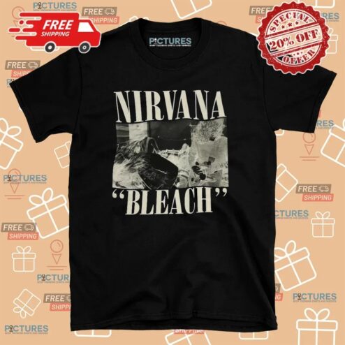 Ian Fidance Wearing Nirvana Bleach T Shirt