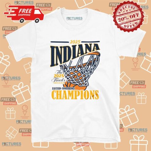 Indiana Pacers The 2025 Finals Eastern Conference Champions T Shirt