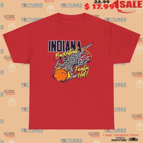 Indy Womens Hoops Is On Fire Feeling Hot T Shirt