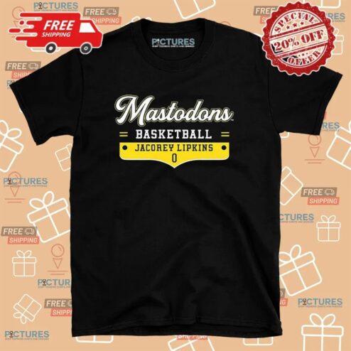 JaCorey Lipkins Purdue Fort Wayne Mastodons Basketball T Shirt