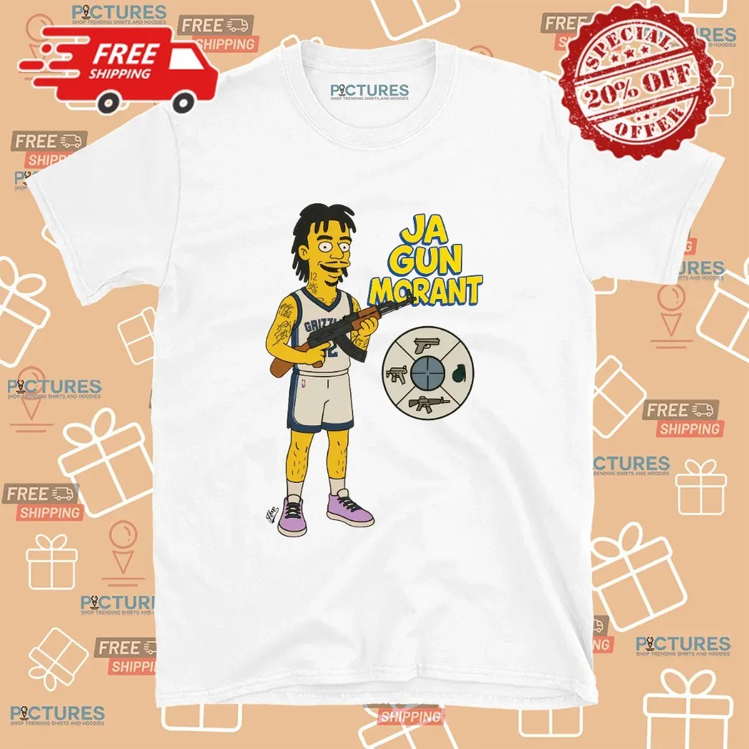 Ja Gun Morant Practice Cartoon T Shirt