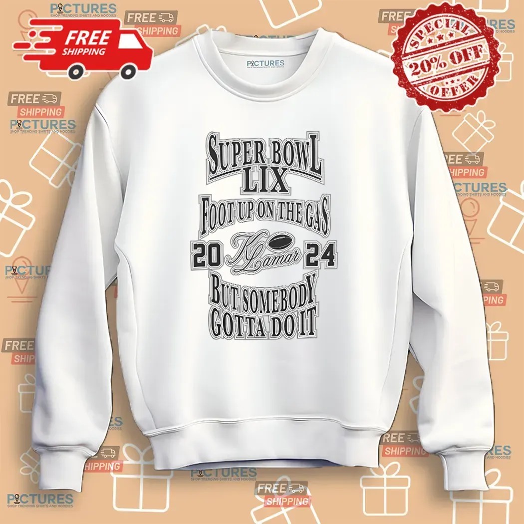 Jacob Elordi Wearing Kendrick Lamar’s SuperBowl LIX Foot Up On The Gas T Shirt